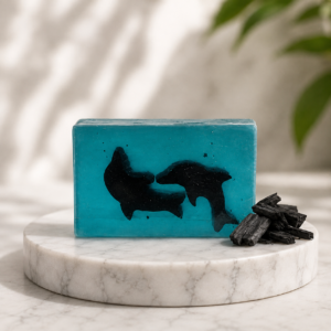 aqua & charcoal website image